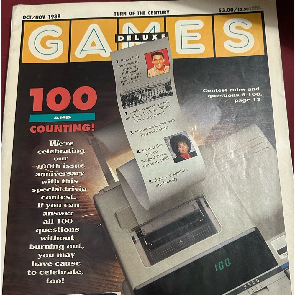 Vintage Games Magazine Oct/Nov 1989